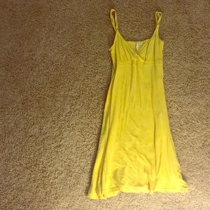 Yellow summer dress
